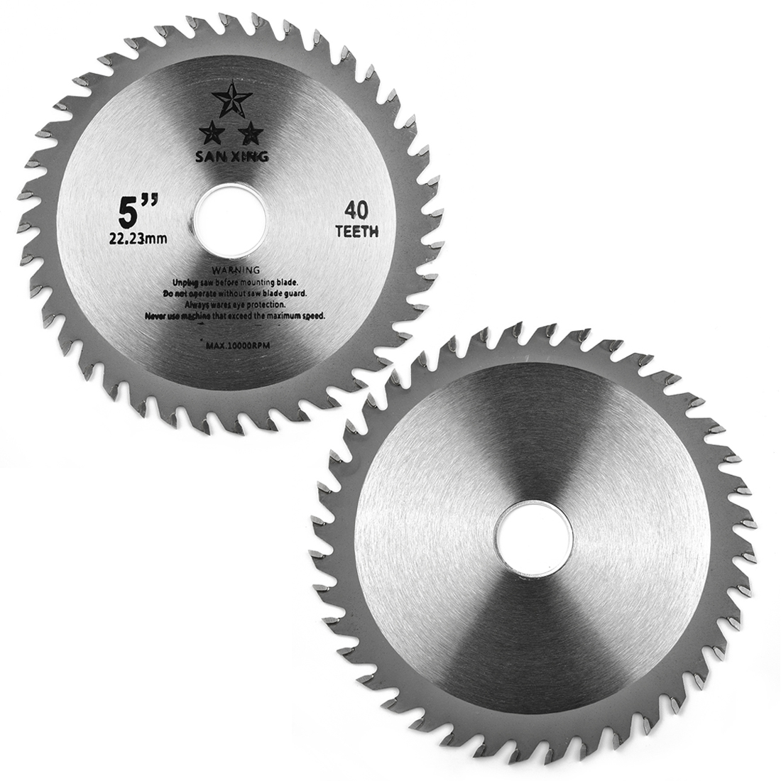 Disco de corte de mesa de 5 pulgadas y 125mm, hoja de sierra Circular, 40 dientes para herramientas de corte de Metal, plástico y madera, accesorios de herramientas oscilantes