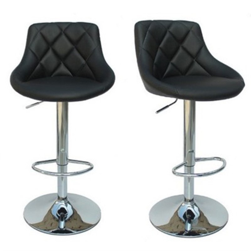 OMGD Silla de Bar, silla de bar elevadora, taburete alto simple y moderno, taburetes altos con respaldo, silla de bar frontal, taburetes de bar para cajero, fauteuil de bar