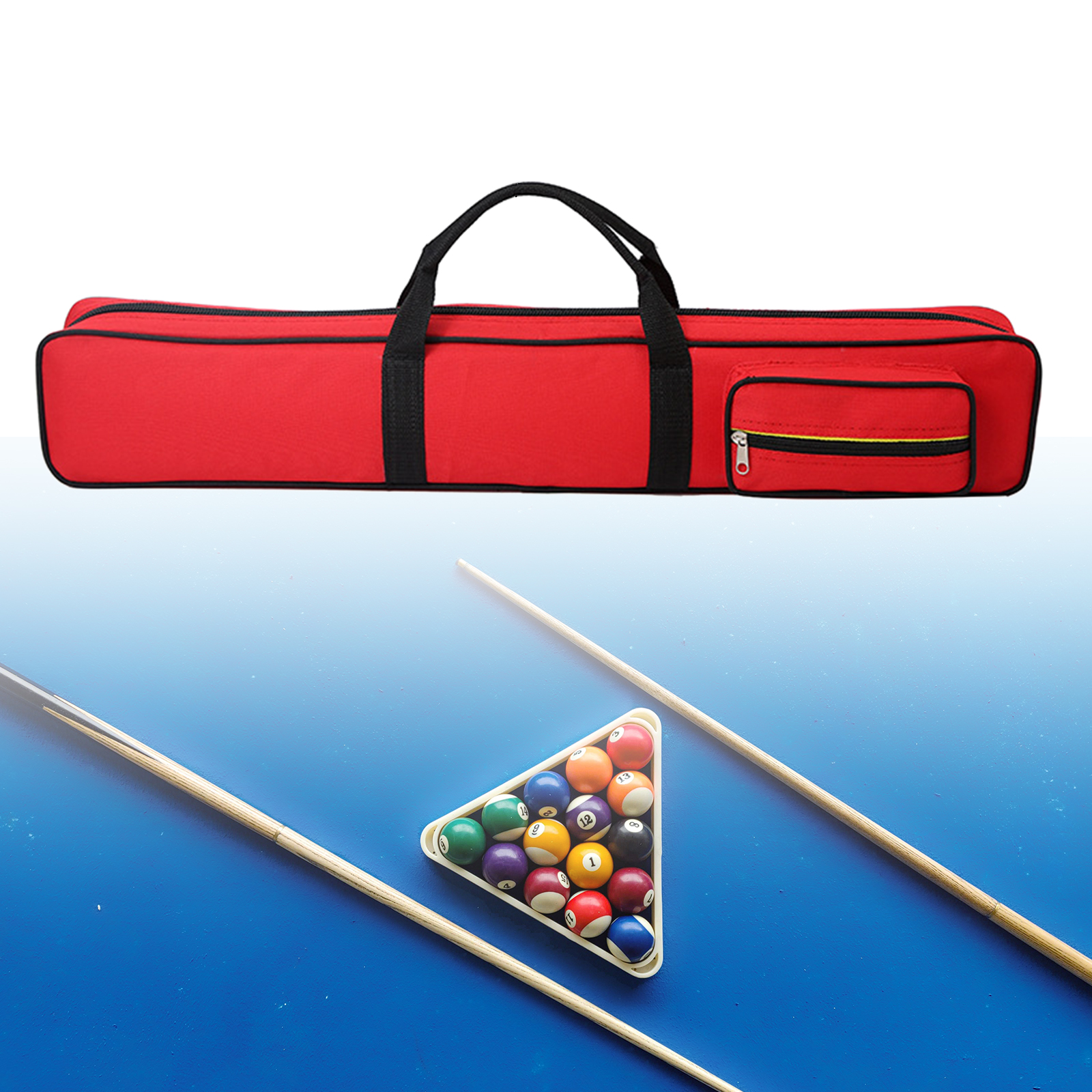 Pool Cue Case Snooker Lightweight Pool Cue Bag Container Portable Anti Scratch Billiard Cue Carry Bag Musical Instrument Accesso
