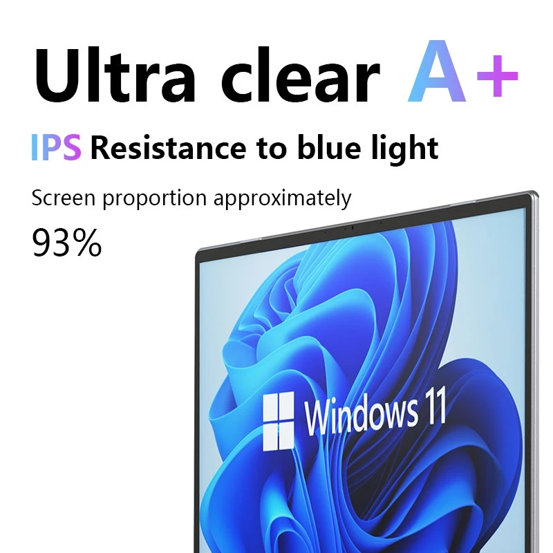 BOLUNSHUAI Laptop 15,6" Intel-processor N95 of i7 Notebook 16GB RAM 1TB SSD Goedkope computer FULL HD Resolutie Kantoorstudie PC