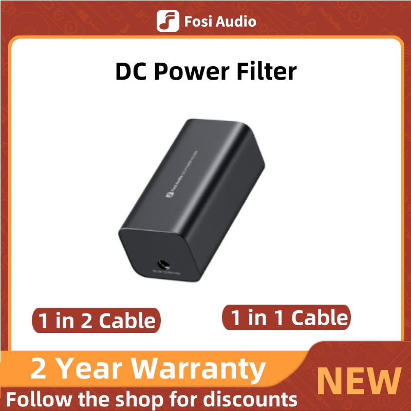 Fosi Audio DC Power Filter ช่วยลดเสียงรบกวนความถี่สูงด้วย V3 MONO