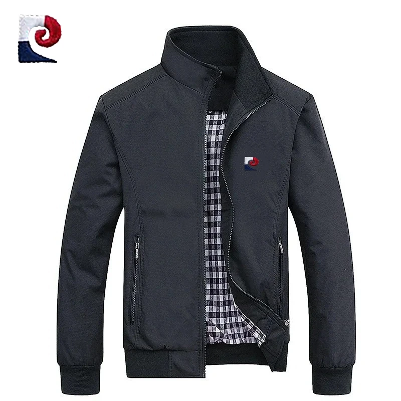 Nieuwe lente en herfst herenjas van hoge kwaliteit met opstaande kraag, modieus, casual, ademend honkbaljack top M-6XL