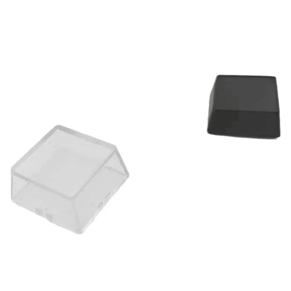 1/10/pcs Transparent Keycaps Double-layer Keycaps Removable Paper Clips Custom MX Switch Relegendable Keycap Shell Protection