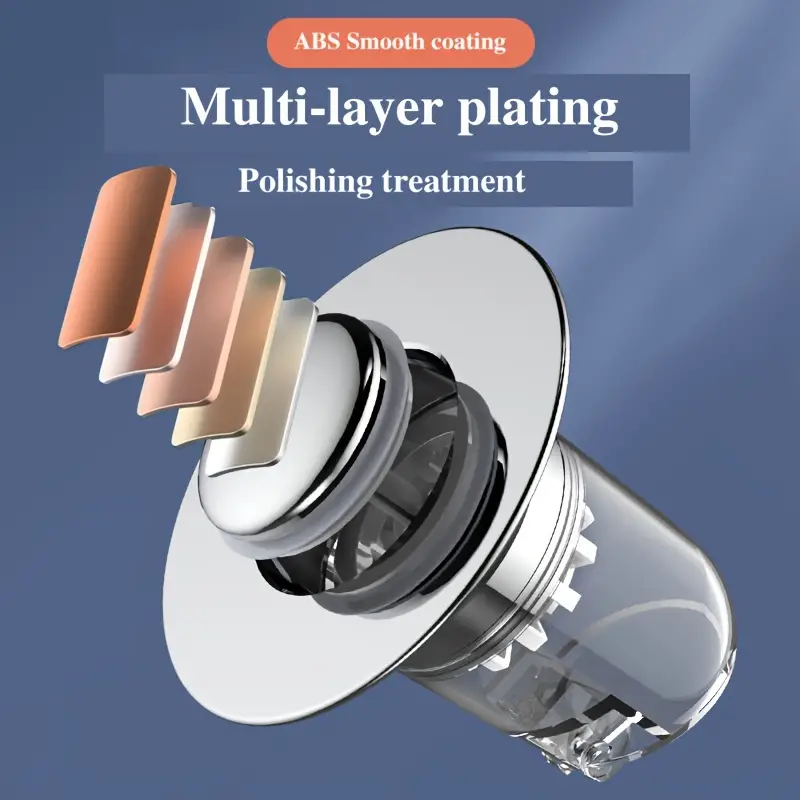 1pc Waschbecken Gesicht Becken Wasser leck stopfen Bad Abfluss filter Bounce Core Press Typ Flip Cover Zubehör Universal