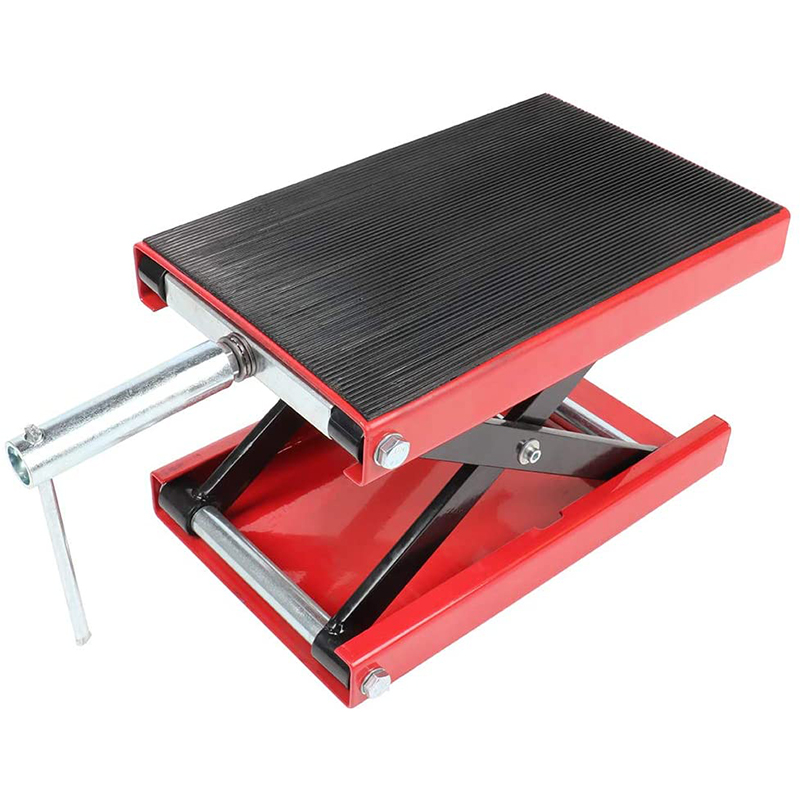 Motocicleta jack 500kg 1100lbs centro tesoura elevador adequado para motor bicicleta atv suporte de trabalho ferramentas reparo profissional