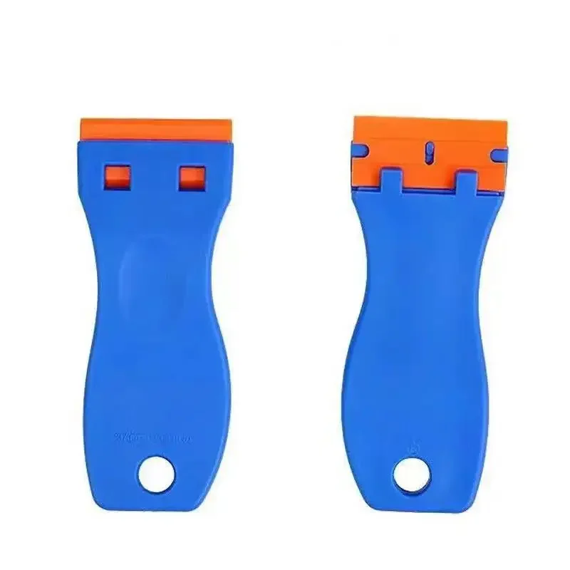 Raspador de remoção de cola multifuncional, remoção de vidro de plástico, raspador de limpeza, ferramenta de aplicação de filme de carro, limpeza de cozinha