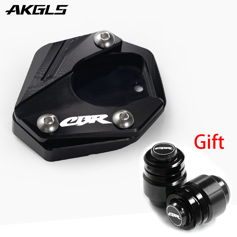 ホンダ CBR650R CBR650F CBR 650R CBR500R 2013-2023 2024 オートバイタイヤバルブキャップキックスタンド足引伸サイドスタンド延長
