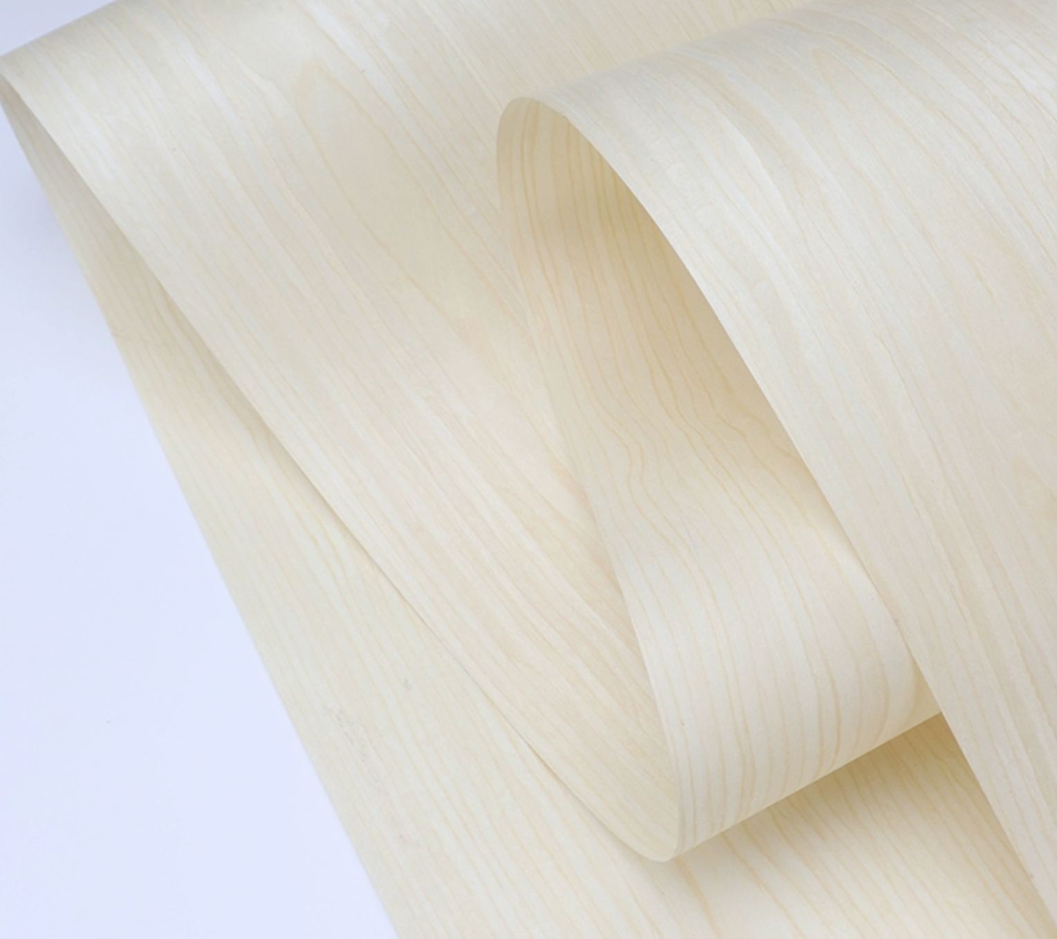 L:2.5meters Width:580mm T:0.25mm Technology Wood Light White Maple Wood Veneer Sheets Home Furniture Decoration