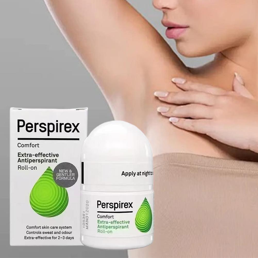 Perspirex roll on produtos líquidos fortes e confortáveis à prova de suor loção anti-suor fresca axilas produto de cuidados com a pele inodoro
