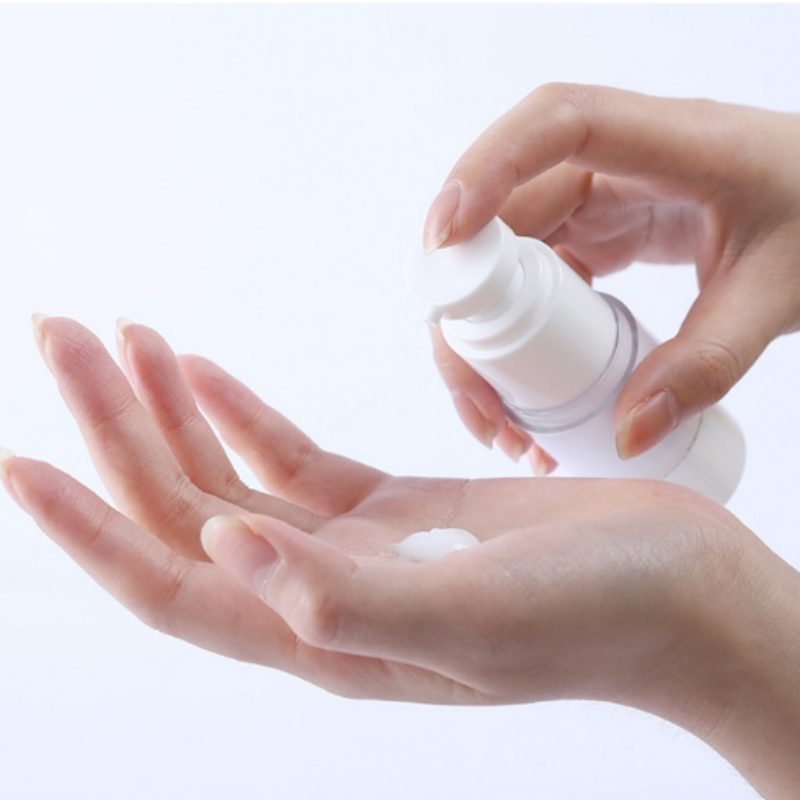 15/30/50/80/100ml como garrafa de spray de loção a vácuo viagem portátil garrafas recarregáveis base líquida cosméticos ferramenta atacado