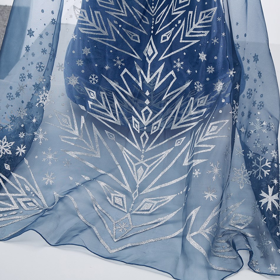 Baby Prinses Jurk Meisjes Elsa Anna Verjaardag Bloemen Kostuum Kinderen Cosplay Avond Lange Mouw Kleding Sneeuwkoningin Bruiloft Fantasie