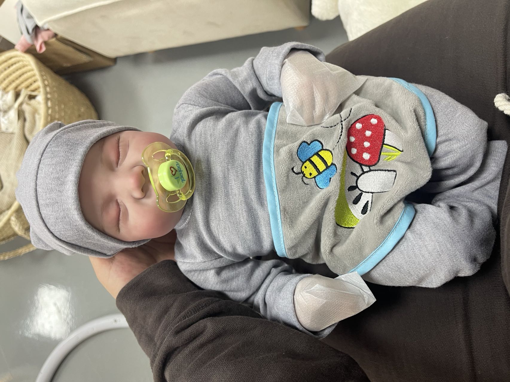 20 inch Levi Reborn Baby Realistisch Vinyl Body Alive LoL Bebe Pasgeboren Afgewerkt Haar geschilderde pop Kinderen Meisjes Cadeaupoppen 4.7