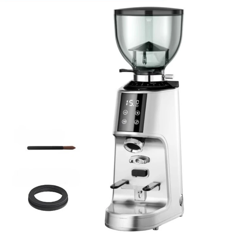 Automatic Coffee Bean Grinder Professional Coffee Bean Grinder with Adjustable Coarseness Smart Touch Screen Coffee Bean Grinder