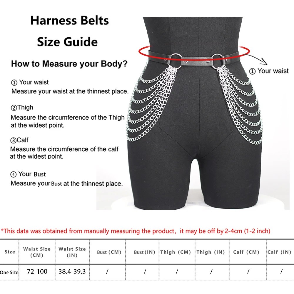 ผู้หญิงเซ็กซี่ขาสายรัด garter เข็มขัดเอวเข็มขัดรัดตัวหนังสายรัดเอวต้นขาสายรัด Gothic เสื้อผ้าอุปกรณ์เสริม