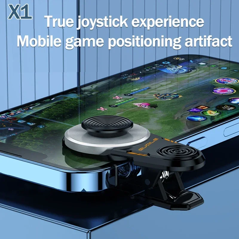 X1 Universal Mobile Phone 360 Degrees External Joysticks for Game Walking Moving for FPS Android IOS PUBG ABS Gaming Accessories