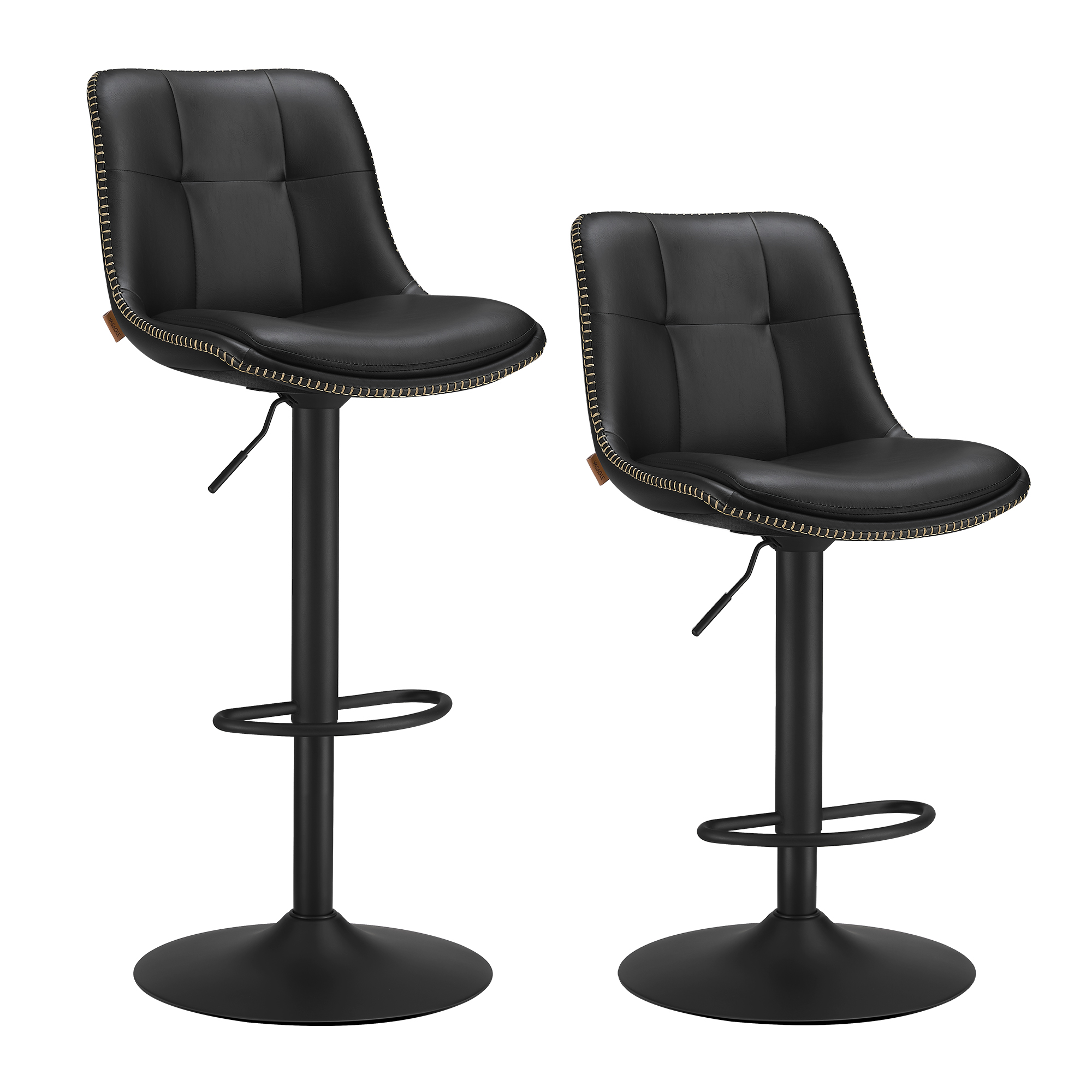 VASAGLE Barhocker Barstühle (Set, 4 St), höhenverstellbar, drehbar