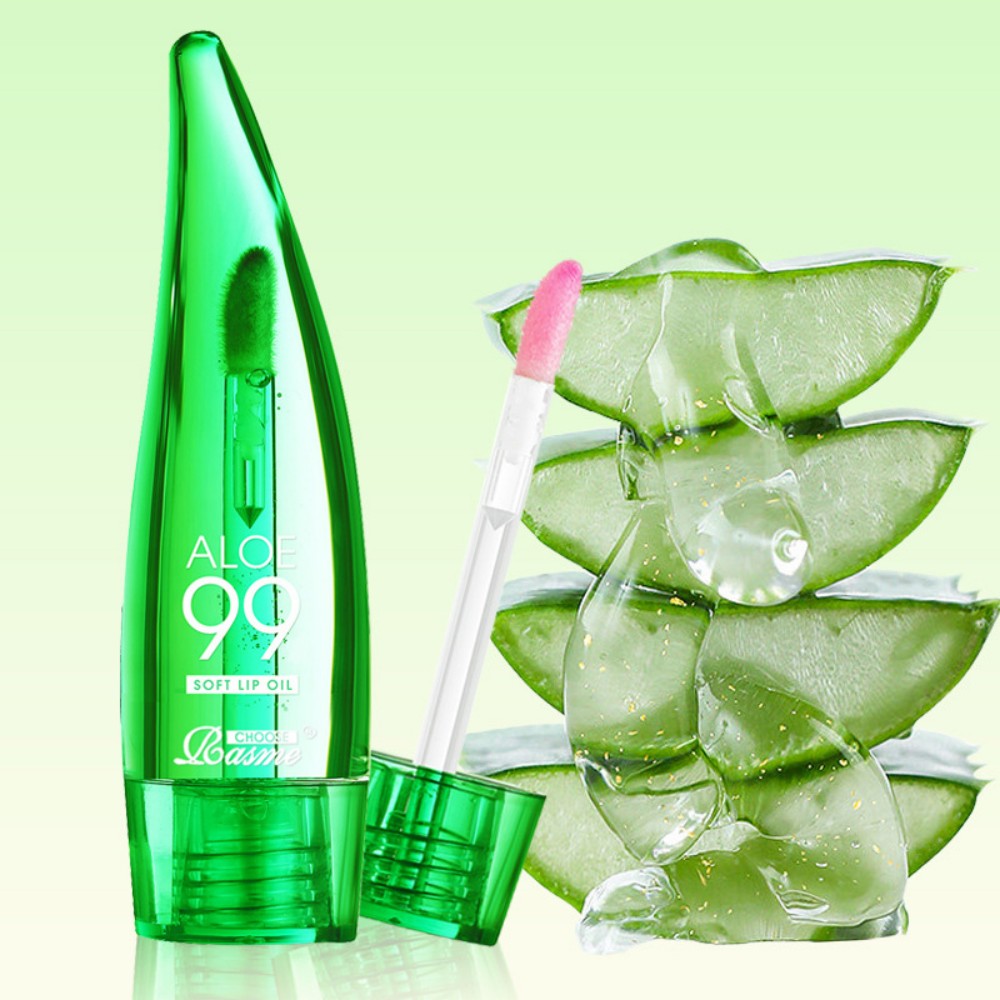 99% Aloe Vera Temperature - changing Lip Balm, Anti - dryness, Long - lasting Moisturizing, Transparent Liquid Lip Care Product