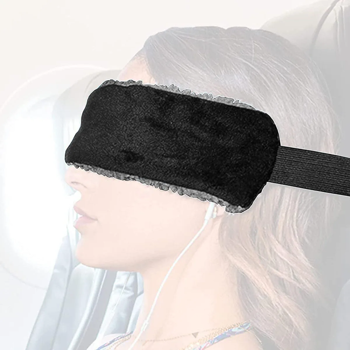 Suporte de cabeça para viagem com travesseiro de encosto de cabeça para viagem com suporte super confortável para cabeça e pescoço 1 pacote