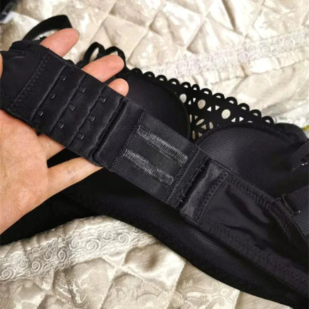 3 uds mujeres 3 filas 3 hebillas extensión de sujetador extensores de correa gancho elástico Clip hebilla de cinturón ajustable accesorios de sujetador