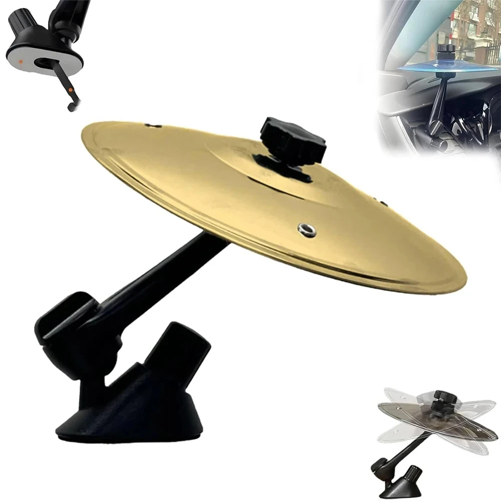 Car Vent Drum Cymbals Mini Crash Cymbals Hand Shooting Car Musical Instrument for Interior