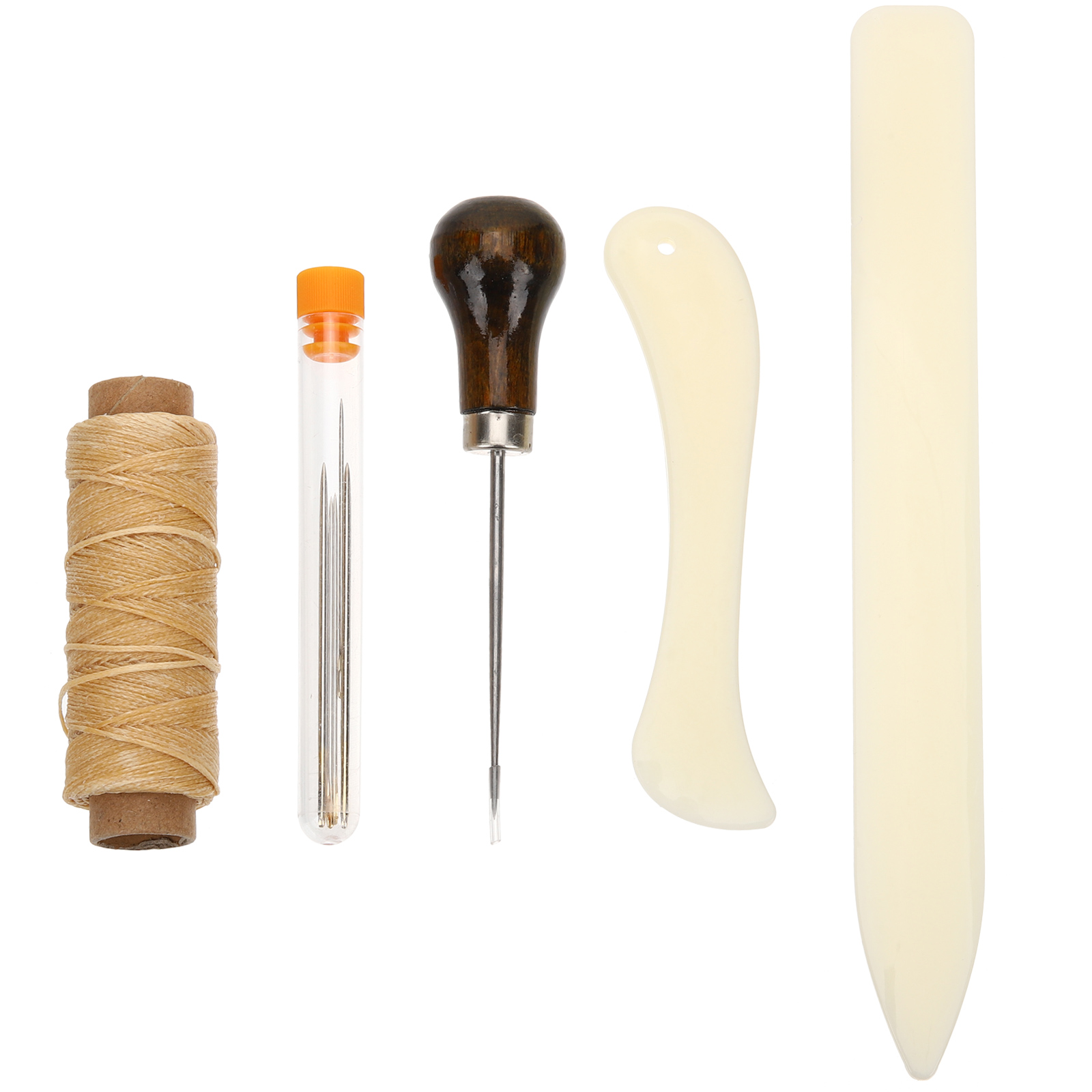 Tools Kit Sewing Craft Diy Working Book Stitching Set Binding Needles Folder Bone Paper Supplies Repair Press Bookbinding