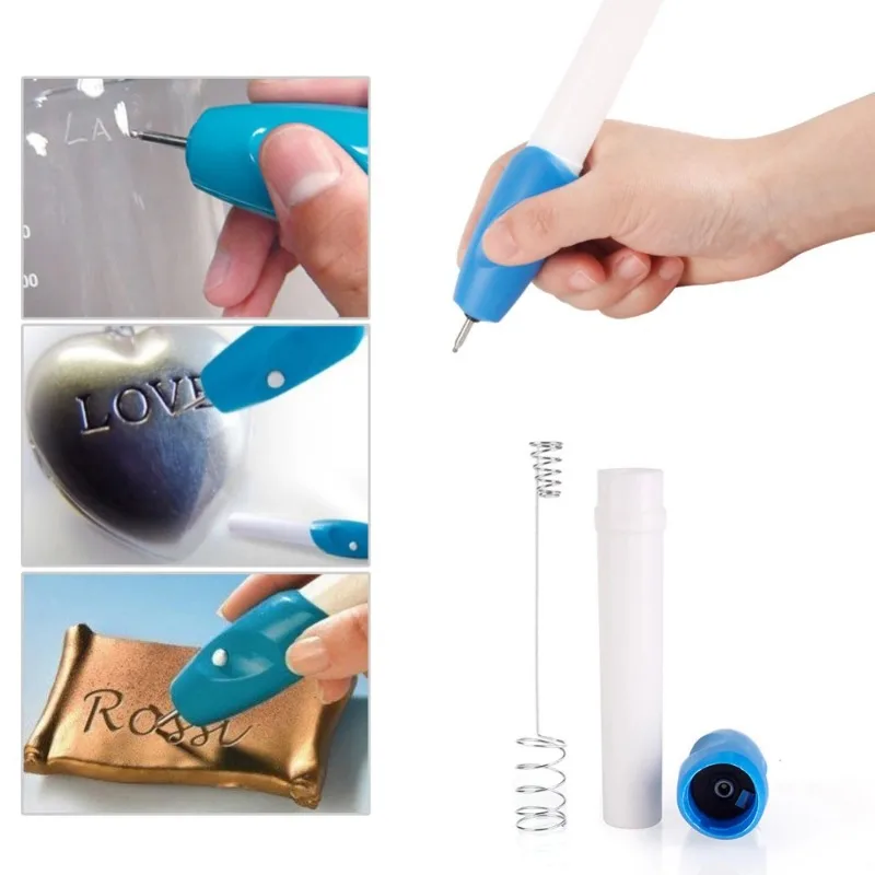 Tự Làm Không Dây Điện Mini Bút Khắc Chữ Khắc Dụng Cụ Cho Trang Sức Nhựa Kim Loại Gỗ Kính Tự Động Bút Khắc Chữ Graver Dụng Cụ