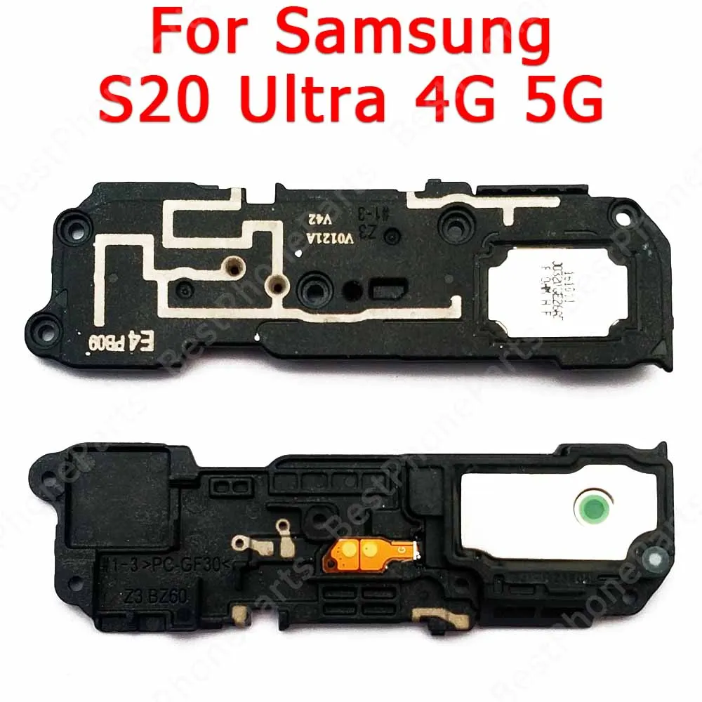 สำหรับ Samsung Galaxy S22 S21อัลตร้า S10ไลท์ S10e S20 PLUS FE 5G ลำโพงโมดูลเสียงกริ่งแผงลำโพงเสียงดัง
