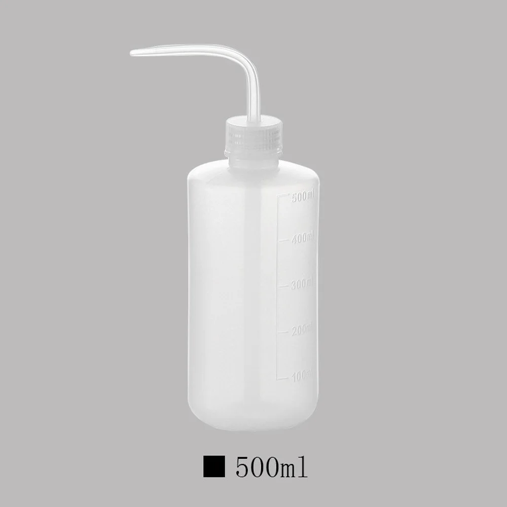 250/500ml Plastic Laborotary Tattoo Wash Squeezy Measuring Bottle For Laboratory Tools