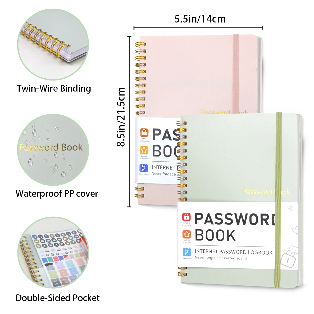 Password Book Untitled Password Management Manual to Keep Your Internet Details Secure, Perfect for Home or Office