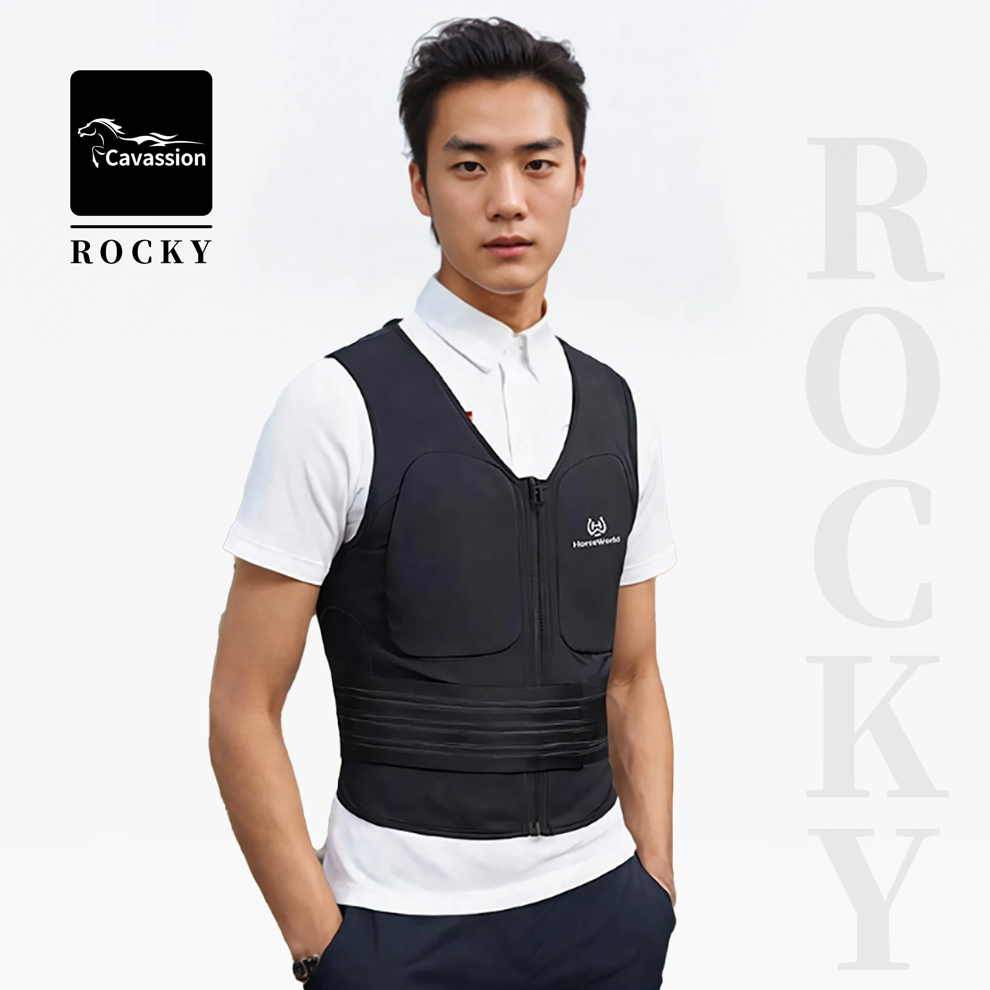 Horse riding protective vest for both men and women, suitable for both fall and collision prevention8108020