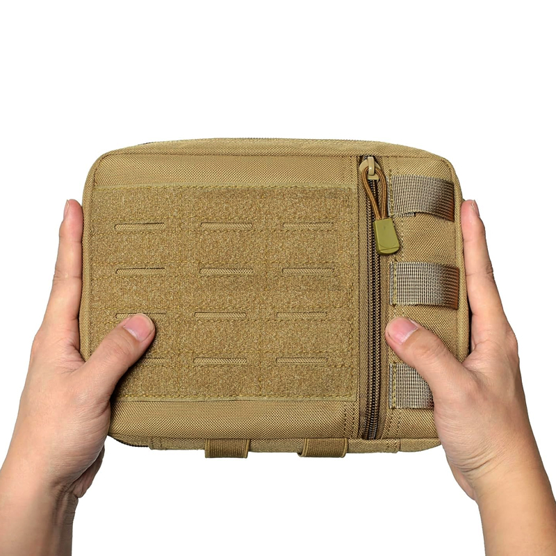 Pochette d'administration tactique Molle, pochette utilitaire polyvalente découpée au Laser, organisateur modulaire EMT EDC, pochette à outils