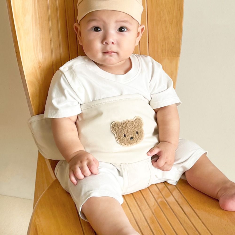 Alça de assento de bebê portátil, desenho animado, coelho, carrinho de segurança, cinto fixo, cadeira de jantar, urso, cadeira de alimentação, cinto de segurança para casa