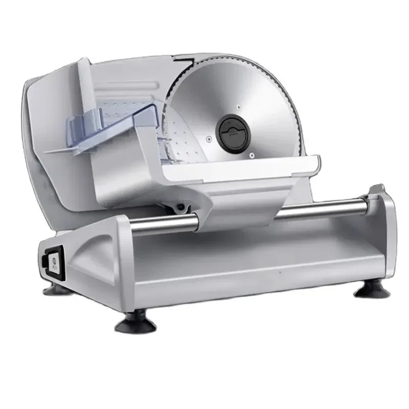 220V Electric Food Slicer Meat Food Household Desktop Lamb and Beef Slicers 0-22mm Bread Cutting Machine