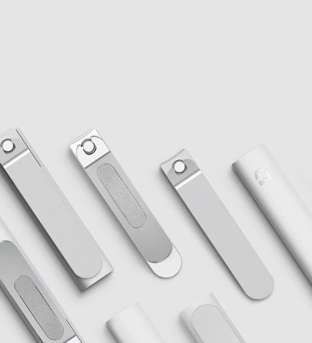 Nuevo cortaúñas de acero inoxidable Xiaomi Mijia con cubierta antisalpicaduras, cortaúñas para el cuidado de pedicura, lima profesional para uñas
