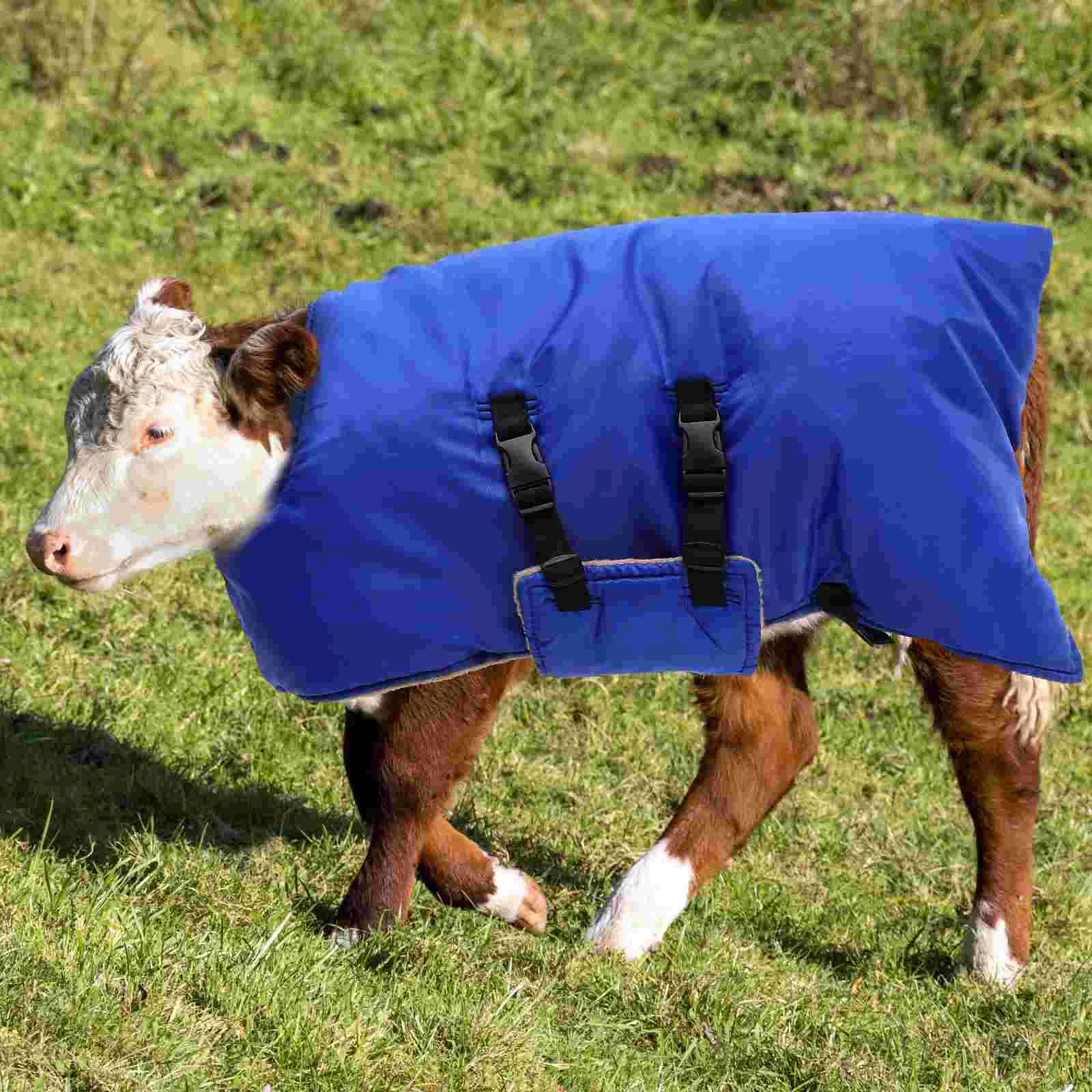 Wadenweste Weide Supplies Sherpa Fleece Decke Ranch Kleidung Ziege Winter Warme Bekleidung Mantel Kuh