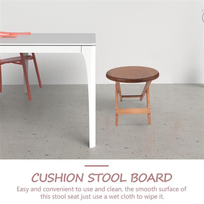 Tabouret rond en bois massif, chaises de Bar de remplacement, partie de siège en bois, accessoires de couverture de siège pour barre de coussin de siège ronde