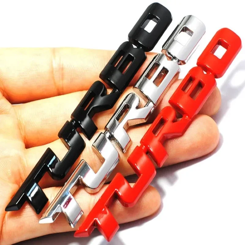 Naklejka samochodowa 3D Zmodyfikowany samochód Limitowana edycja Styl Emblemat Naklejka na karoserię Naklejka Odznaka Akcesoria Wnętrze Metalowa naklejka samochodowa