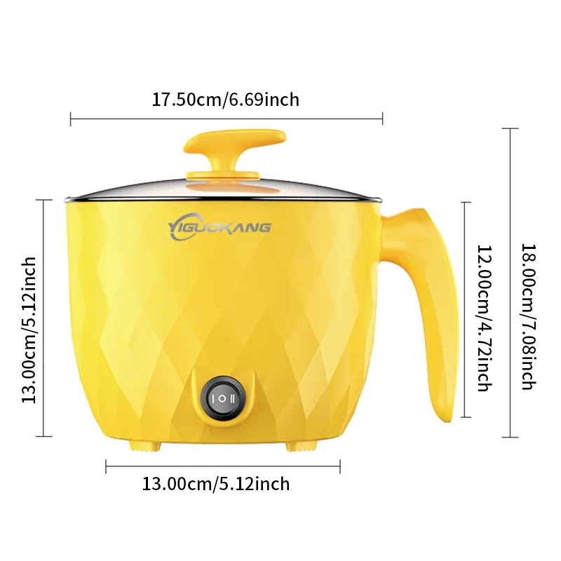 1.8L 다기능 전기 밥솥 가정 및 주방 가전 제품을위한 미니 붙지 않는 조리기구 Multicooker Pan Pots 제공