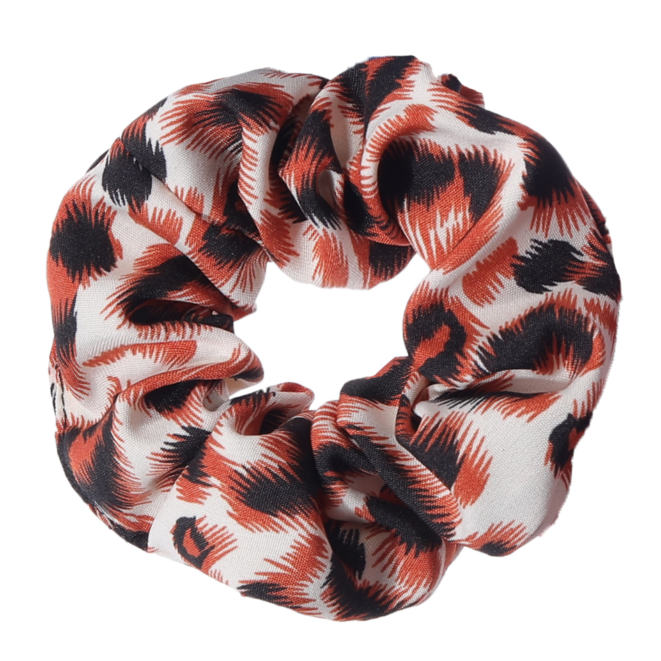 Luipaardprint Scrunchies Haarband Haartouw Hoge elasticiteit Elastische haarband Paardenstaarthouder Elegante dames haaraccessoires