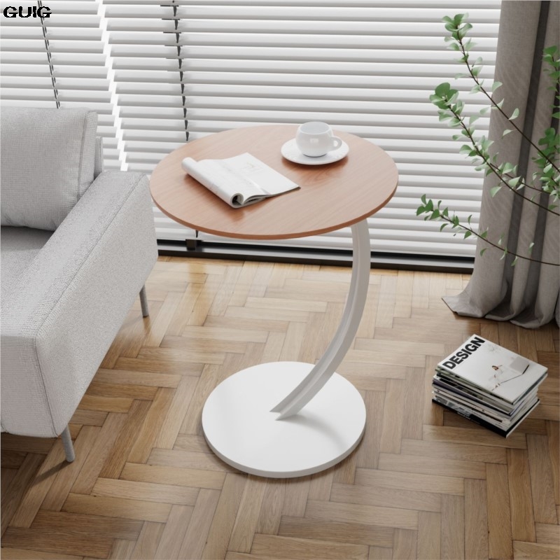 Guig rede borda vermelha algumas mesas pequenas italiano pequena mesa de centro sofá lateral mini pequena mesa redonda quarto mesa de cabeceira quente