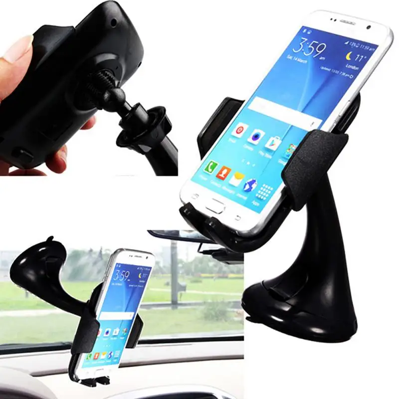 Car Sucker Mount Bracket GPS auto Phone Holder Stand for Audi A4 A6 A5 A6L A8L A4 Avant Q7 R A3 3-Door I Ah Ah A8 A3