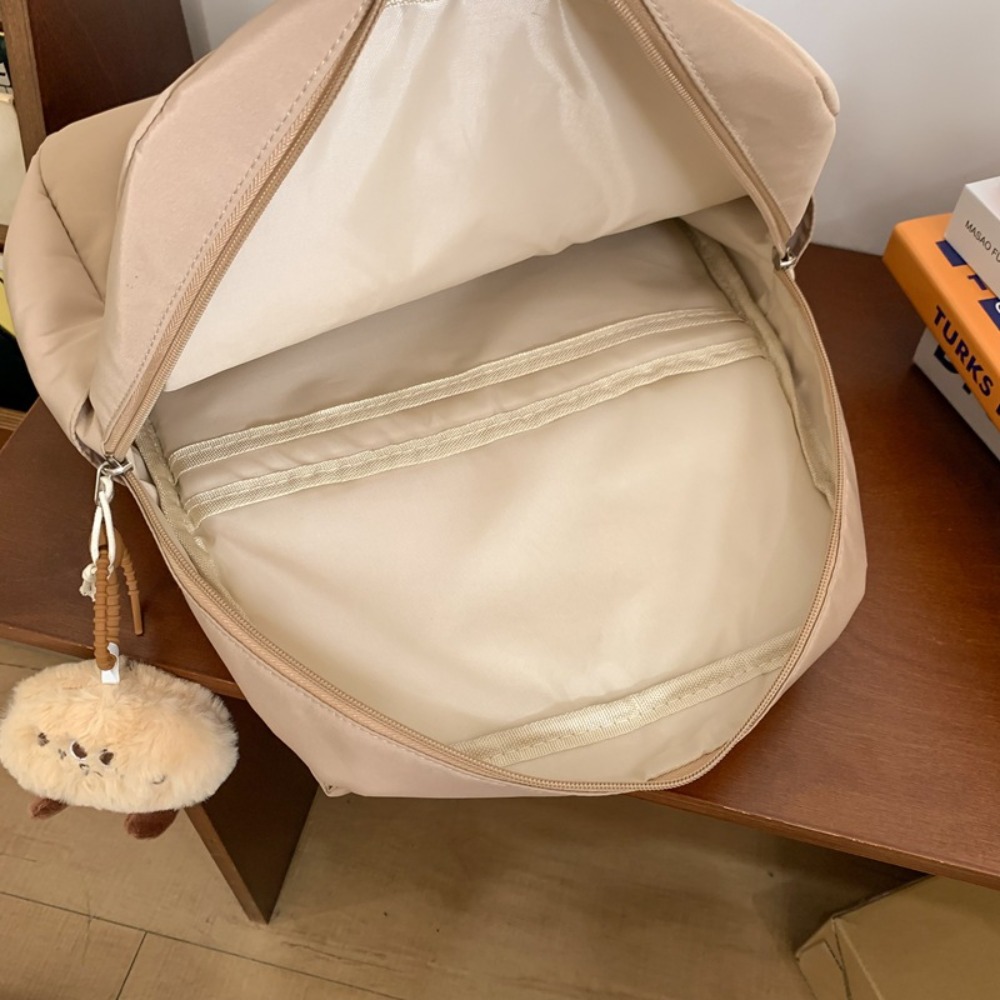 Kawaii Capybara 여성용 나일론 배낭 다목적 만화 재미 있은 Capibala Crossbody 가방 대용량 토트 백 핸드백