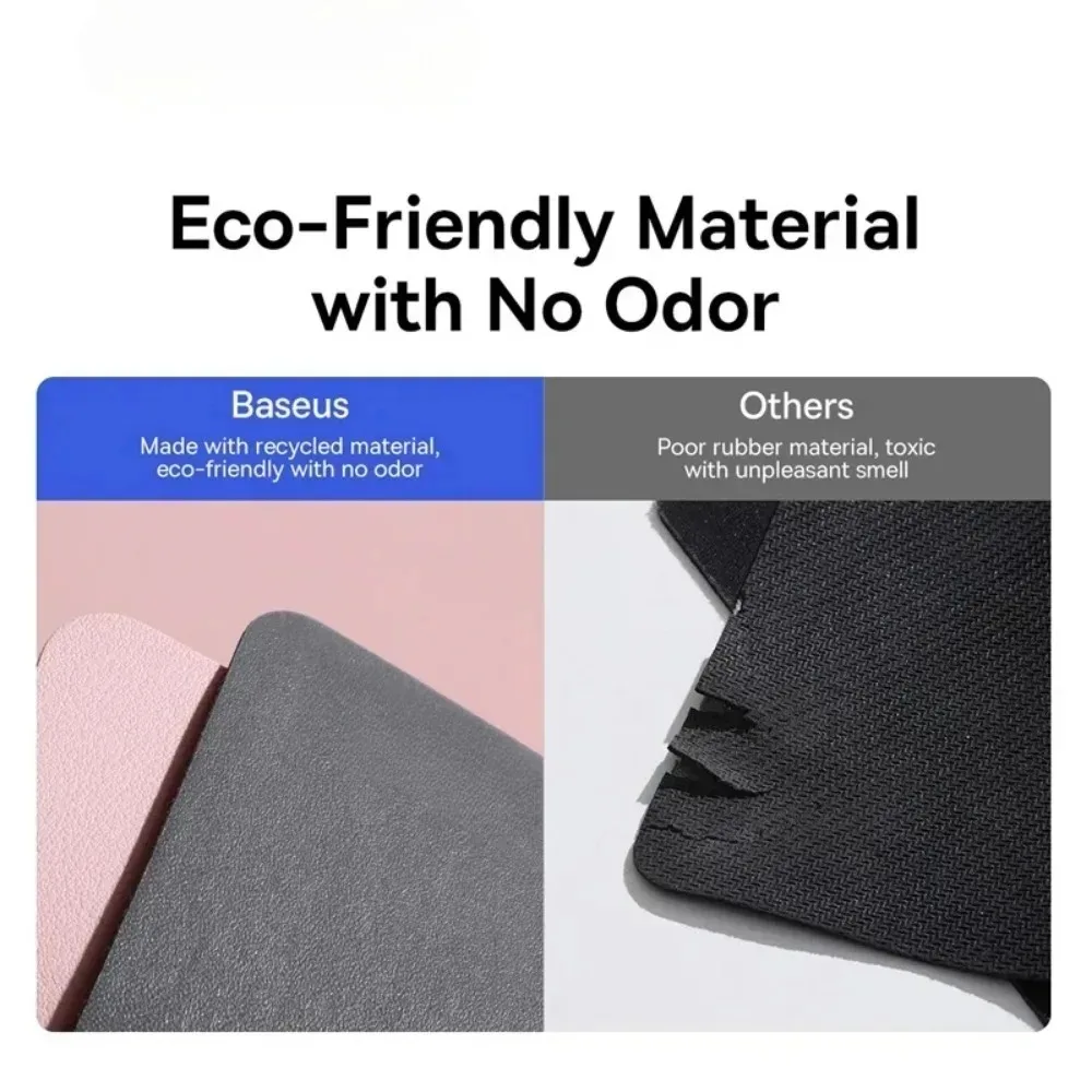 Small PU mouse pad Non-Slip Gaming Desktop Leather Mouse Pad Waterproof Anti-Scratch Easy To Clean Mat For PC Laptop Desktop