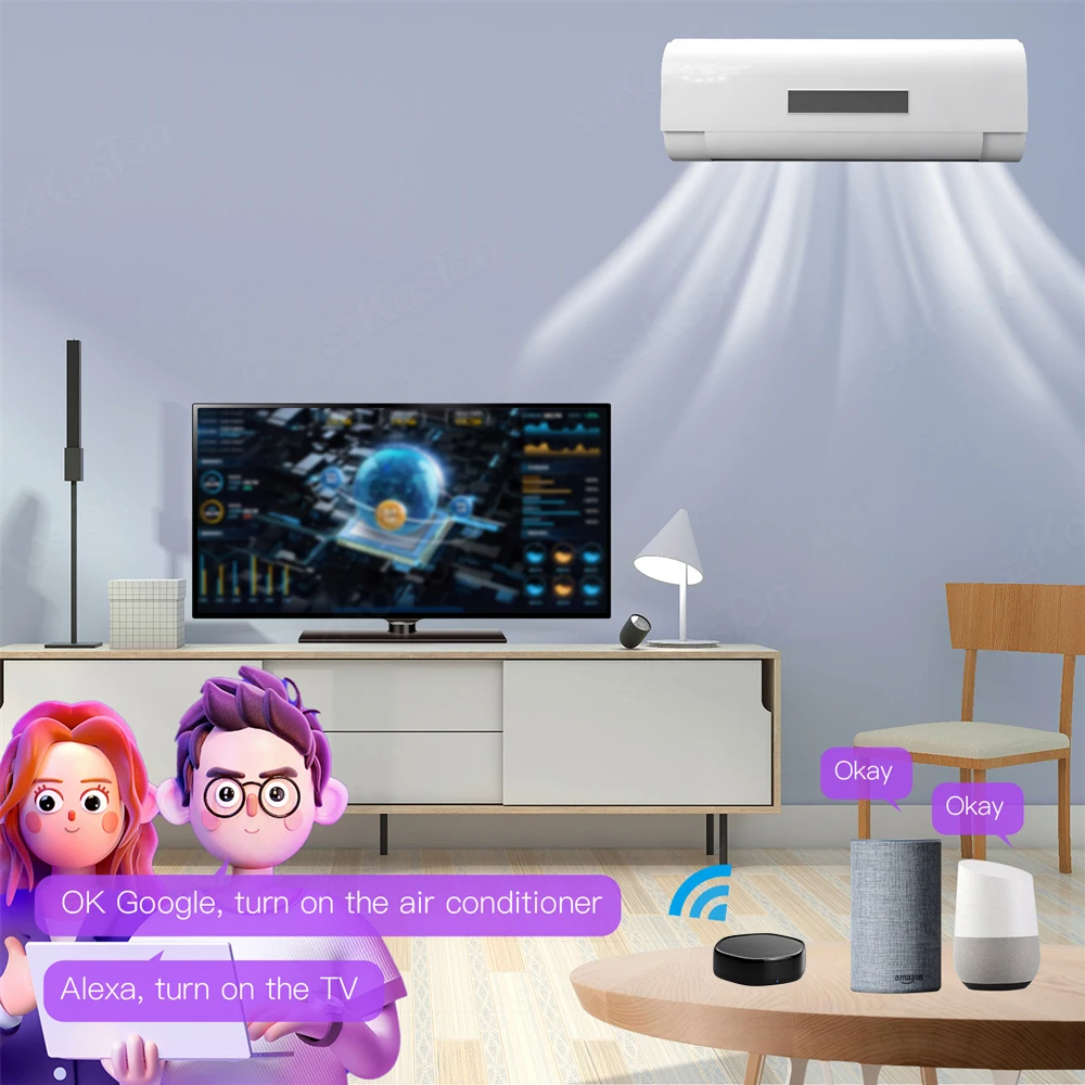 Tuya Smart Leben Zigbee 3,0 Multi-Modus Gateway Hub Ble Mesh WiFi IR Drahtlose Fernbedienung Stimme für Alexa Google smart Home