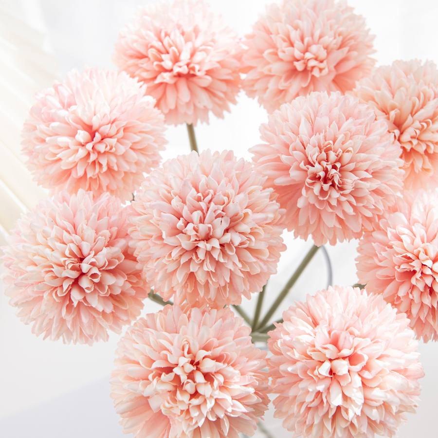 3/5PCS Pompon di ortensia di seta Decorazioni per la casa Scrapbooking Festival di nozze Ghirlanda Accessori da sposa Liquidazione Fiori artificiali Fai da te