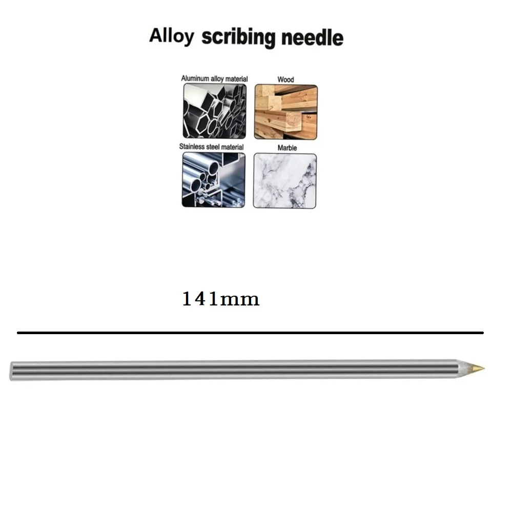 Pluma trazadora de aleación, pluma trazadora de carburo, Metal, madera, vidrio, azulejo, marcador de corte, lápiz metalúrgico, herramientas manuales para carpintería