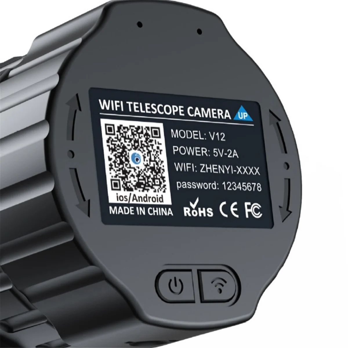 ใหม่ล่าสุด 2K 4 ล้านช่องมองภาพอิเล็กทรอนิกส์ WiFi ความละเอียดสูง กล้องโทรทรรศน์ ดูนก และขนาดเส้นผ่าศูนย์กลางเอนกประสงค์อื่นๆ