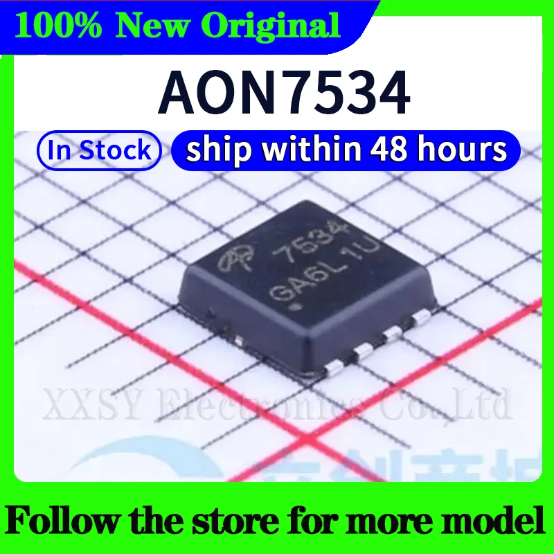 5 unids/lote AON7400A AON7544 AON7534 AON7410 AON7409 AON7403 AON7401 AON7406 en stock 48 horas enviar