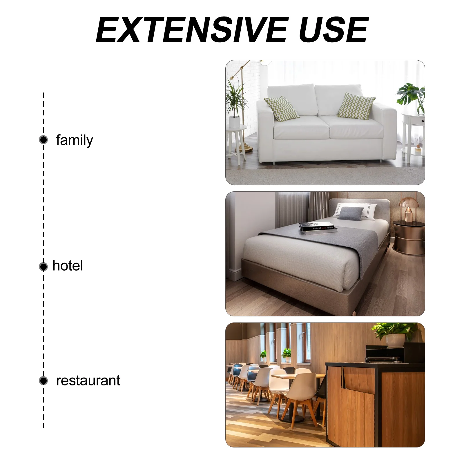 Self Adhesive Floor Cover Strips PVC Threshold Strip Flexible Easy Install for Home Hotel Restaurant Floor Transition