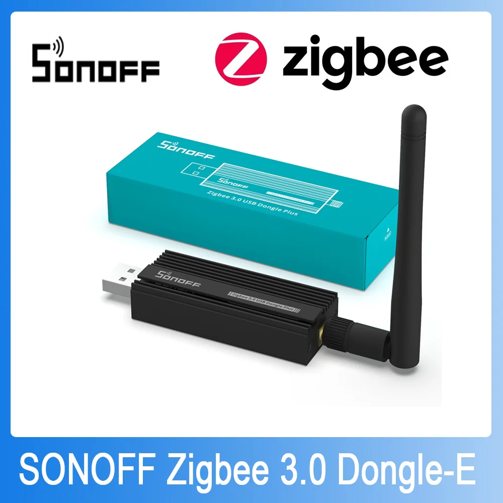 SONOFF Zigbee Dongle-E 3.0 USB-Dongle Universelles ZigBee-Gateway über ZHA oder Zigbee2MQTT, unterstützt SONOFF ZBMINI S26ZBR2 SNZB